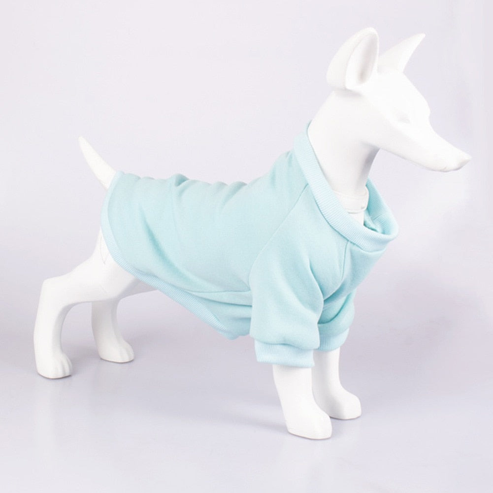 Multi-Color Warm Dog Hoodie