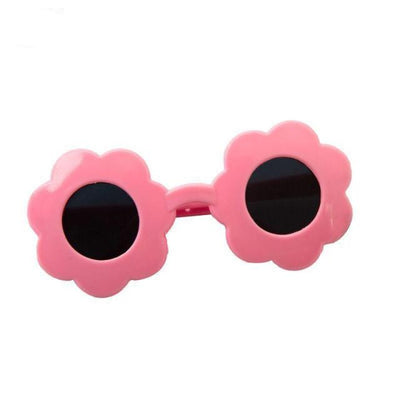 Flower&Heart Pattern Cat Dog Sunglasses